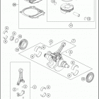 2018 1290 SUPER ADVENTURE S ENGINE Crankshaft , piston