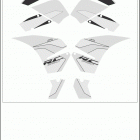 2018 RC 390 BLACK CHASSIS Наклейки