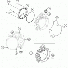 2020 50 SX ENGINE Кожух сцепления