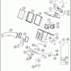 2016 1290 SUPER ADVENTURE CHASSIS Воздушный фильтр