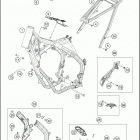 2018 125 SX CHASSIS Рама