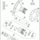 2020 85 SX 17_14 CHASSIS Переднее колесо