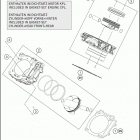 2016 1290 SUPERDUKE R BLACK ENGINE Additional parts