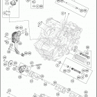 2018 1290 SUPER DUKE GT ENGINE Lubrica ting system