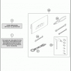 2018 250 EXC-F CHASSIS Sepera te enclosure