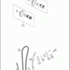 2020 RC 390 ENGINE Газо-распределительный механизм