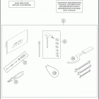 2017 1290 SUPER DUKE GT GREY CHASSIS Sepera te enclosure