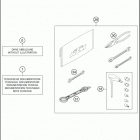 2018 150 XC-W CHASSIS Sepera te enclosure