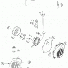 2016 450 SX-F ENGINE Система зажигания