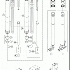 2016 690 ENDURO R CHASSIS Передняя вилка