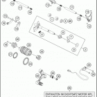 2018 1090 ADVENTURE R ENGINE Механизм переключения