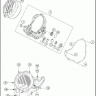 2020 250 SX-F ENGINE Кожух сцепления