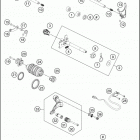 2018 1290 SUPER ADVENTURE S ENGINE Механизм переключения