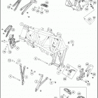 2016 690 ENDURO R CHASSIS Рама