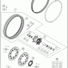 2017 1090 ADVENTURE R CHASSIS Переднее колесо