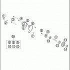 2018 65 SX MINI ENGINE Водяной насос