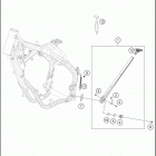 2018 150 XC-W CHASSIS Side   /   center st and