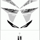 2018 1290 SUPER ADVENTURE S BLACK CHASSIS Наклейки