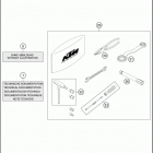 2016 690 ENDURO R CHASSIS Аксессуары