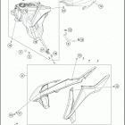 2018 150 XC-W CHASSIS T ank, sea t , cover
