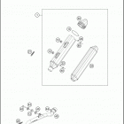 2018 250 EXC-F CHASSIS Глушитель