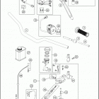 2017 1290 SUPER DUKE R WHITE CHASSIS Руль