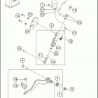 2017 1090 ADVENTURE R CHASSIS Тормозной цилиндр задний