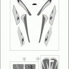 2018 50 SX CHASSIS Наклейки
