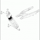 2018 250 XC-W CHASSIS Амортизатор