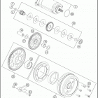 2016 1190 ADVENTURE R ENGINE Electric st arter