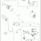 2018 690 ENDURO R CHASSIS Руль