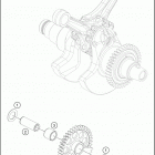2016 1190 ADVENTURE R ENGINE Балансирный вал