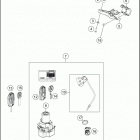 2017 1290 SUPER DUKE R WHITE CHASSIS Панель приборов