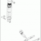 2018 150 XC-W CHASSIS Амортизатор