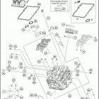 2018 1090 ADVENTURE R ENGINE Головка цилиндра передняя