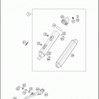 2018 350 EXC-F CHASSIS Глушитель