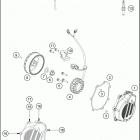 2018 500 EXC-F ENGINE Система зажигания