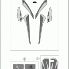 2018 65 SX MINI CHASSIS Наклейки