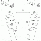 2018 450 SX-F FACTORY EDITION ENGINE Клапана