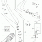 2018 690 ENDURO R CHASSIS Топливный насос
