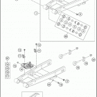 2018 50 SX CHASSIS Бугель