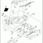 2019 1290 SUPER DUKE GT WHITE CHASSIS Бугель