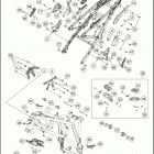 2019 1290 SUPER ADVENTURE S SILVER CHASSIS Рама