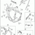 2017 250 SX-F CHASSIS Рама