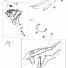 300 XC CHASSIS Бак,сидение