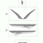300 XC CHASSIS Наклейки