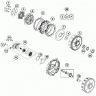 65 SX ENGINE Сцепление