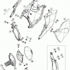 350 SX-F CHASSIS Воздушный фильтр