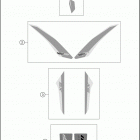2017 450 SX-F CHASSIS Наклейки