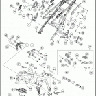 2016 1290 SUPER ADVENTURE CHASSIS Рама